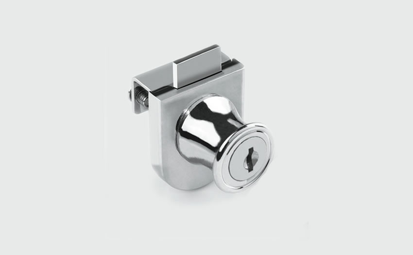 Single Glass Lock ZincAlloy